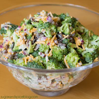 The Best Broccoli Salad (Vegetarian!)